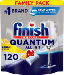 Finish Quantum All in 1 Lemon Mosogatógép kapszula 120db