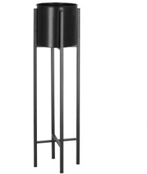 SPRINGOS fém Virágtartó állvány, 74 cm - Fekete (GA0196)
