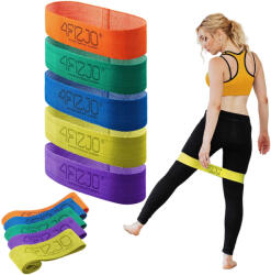 4FIZJO Flex Band 5 db Szövetszalag készlet, 1-29kg, 34x5cm (Z-5907739311689)