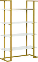 Homcom Polc, Homcom, Acél/MDF, Arany (838-112WT)