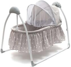 New Baby Gyerek bölcső New Baby Swingy időzítővel és dallamokkal - pepita