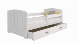  Mickey Fenyő Gyerekágy - 80x160 cm - Fehér - pepita - 76 300 Ft