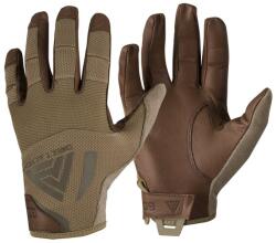 Direct Action® Ръкавици Hard Gloves - кожени - Койот Браун (GL-HARD-GLT-CBR)