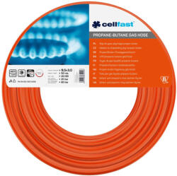 Cellfast LPG tömlő propánhoz és butánhoz 10, 0 × 2, 5 mm 50 m Cellfast (gázcső) (99308)