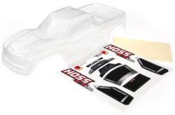 Traxxas каросерия Hoss прозрачна, стикери