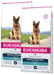 EUKANUBA Adult Breeds Specific German Shepherd Chicken 24 kg (2 x 12 kg)