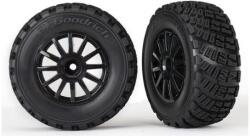 Traxxas колело 2.2/3.0", джанта Rally черен, гума Gravel (2)