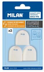 MILAN cauciucuri de rezervă pentru răzătoarea CAPSULE, set 3 buc