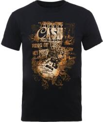 Johnny Cash Guitar Song Titles Black S Ing (JCTS12MB01)