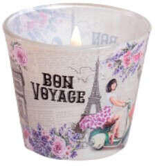 Bartek Candles Illatgyertya pohár parfüm illatú Bon Voyage 115 g (DO-0022)