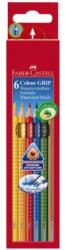 Faber-Castell Set de 6 creioane acuarelă Faber-Castell Colour Grip