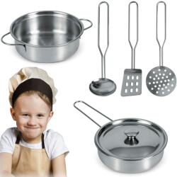 Ricokids Játék konyhai eszközök lábassal 5 db (7839)