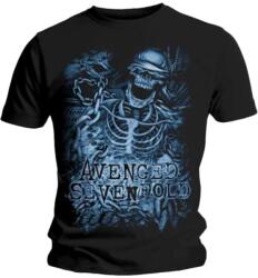 Avenged Sevenfold Chained Skeleton Black 2XL Риза (ASTS07MB05)
