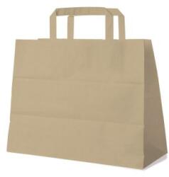 WIMEX Pungă de hârtie maro 32+16 x 27 cm [50 buc]