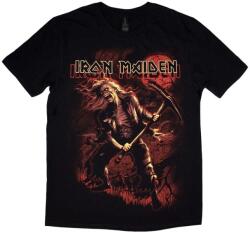 Iron Maiden Benjamin Breeg Red Graphic Тениска с къс ръкав Black 2XL (IMTEE62MB05)