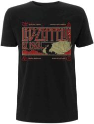 Led Zeppelin Zeppelin & Smoke Black XL Риза (<![CDATA[LZTS14MB04]]>)