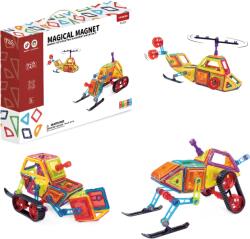 Sonne Constructor magnetic pentru copii Sonne - Omega, 72 piese (sonne997) Jucarii de constructii magnetice