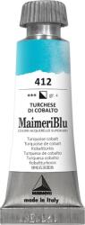 Maimeri Blu Vopsea acuarela Turquoise Cobalt 412 12 ml 1 buc (<![CDATA[M1609412]]>)