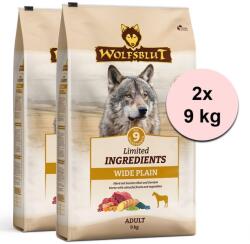 Wolfsblut WOLFSBLUT Limited Ingredients Adult Wide Plain 2 x 9 kg