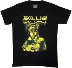 Billie Eilish Illustration Тениска с къс ръкав Black L (BILLIETS41MB03)