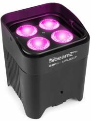 BeamZ BBP54 RGBAW-UV (4x12W) LED (Wi-DMX) akkumulátoros reflektor, IP65 kültéri