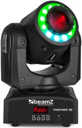 BeamZ Panther 35 LED Robotlámpa, LED fénykörrel, DMX, 7 Gobó