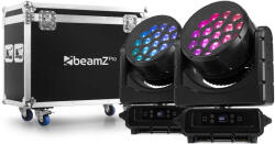 BeamZ NEREID1940 2 db Kültéri LED ZOOM Bee Eye robotlámpa + koffer