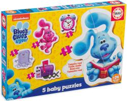 Educa Baby Puzzle 5 în 1 - Blu's Mysteries (EDU19397) Puzzle