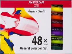 Royal Talens General Selection Комплект акрилни бои 48 x 20 ml (17820448)