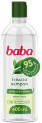 Baba Șampon Baba cu extract de ceai verde pentru păr gras 400ml + Cadou Caiet de activități Baba 'Pancsimesék' - în limba maghiară (Baba Pancsimesék Foglalkozató füzet) (8710447462775)