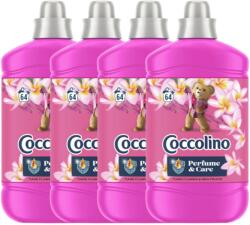 Coccolino Clătire concentrată Tiare Flower & Red Fruits 256 spălări 4x1600ml