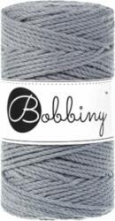 Bobbiny 3PLY Macramé Rope 3 mm 100 m Steel Șnur (TS-E019)