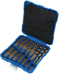 Laser Tools Csigafúró készlet HSS TiN Titán bevonatú 99 db-os 1.0-10.0 mm LASER (LAS-8750)