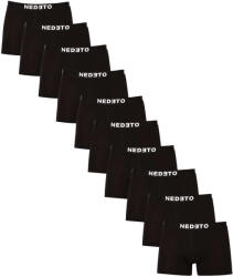  Nedeto Férfi Boxeralsó - Fekete - 10 db - L (9296852)