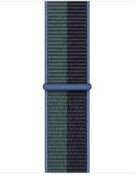 Apple - Sport Szíj - 41mm - Éjfekete-Eukaliptusz-Kék (APPLE-MN5M3ZM-A)