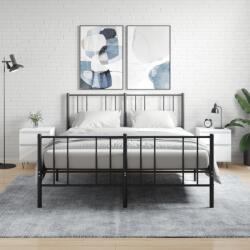 vidaXL 2 db fehér szerelt fa éjjeliszekrény 40 x 35 x 50 cm (830669)