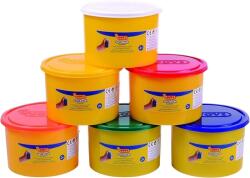 JOVI Soft Dough Argilă de modelare pentru copii Neon 6 x 460 g (460/6F)