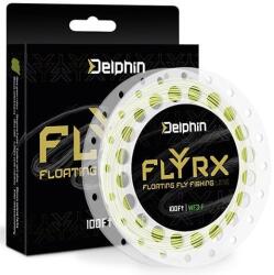 Delphin FLYRX Yellow WF6-F 100'' Linie împletită (101004333)
