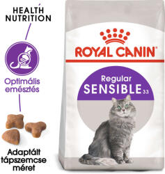 Royal Canin Sensible Felnőtt Macskatáp - Érzékeny Emésztés - 20 kg (247177)