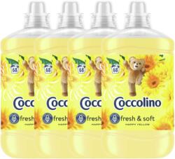 Coccolino Happy Yellow Öblítő koncentrátum 272 mosás 4x1700ml