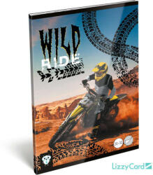 Lizzy Card LizzyCard Wild Ride Motoros Füzet - A5, 32 Lap (435920)