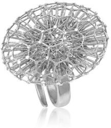  Periklis Áttört Ezüst Gyűrű - Ovális Hókristály