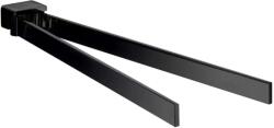 emco Loft Törölközőtartó - 2 Ágú - 410 mm - Fekete