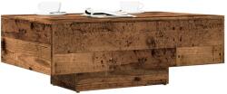 vidaXL antik fa színű szerelt fa dohányzóasztal 85 x 55 x 31 cm (856402)