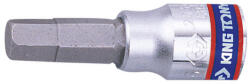 KING TONY hatszög bitfej 1/4" 4mm