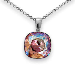  Remény Swarovski Kristály Medál Ezüst Nyaklánc - Irizáló Világoskék