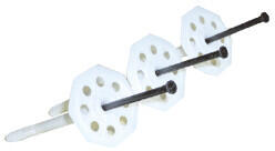 ELEMATIC T66 8x120mm dűbel+csavar