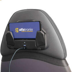 Alfatronix AL2-WS Fejtámla Töltő - Qi & USB (ALF-100-999)
