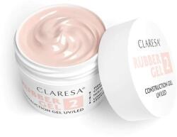 Claresa Rubber Gel 2 építőzselé 12g világos rózsaszín