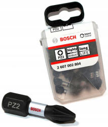 Bosch PRO Pozidriv Impact ütvecsavarozó fej, PZ2, 25 mm, Display, 10 x 25 db